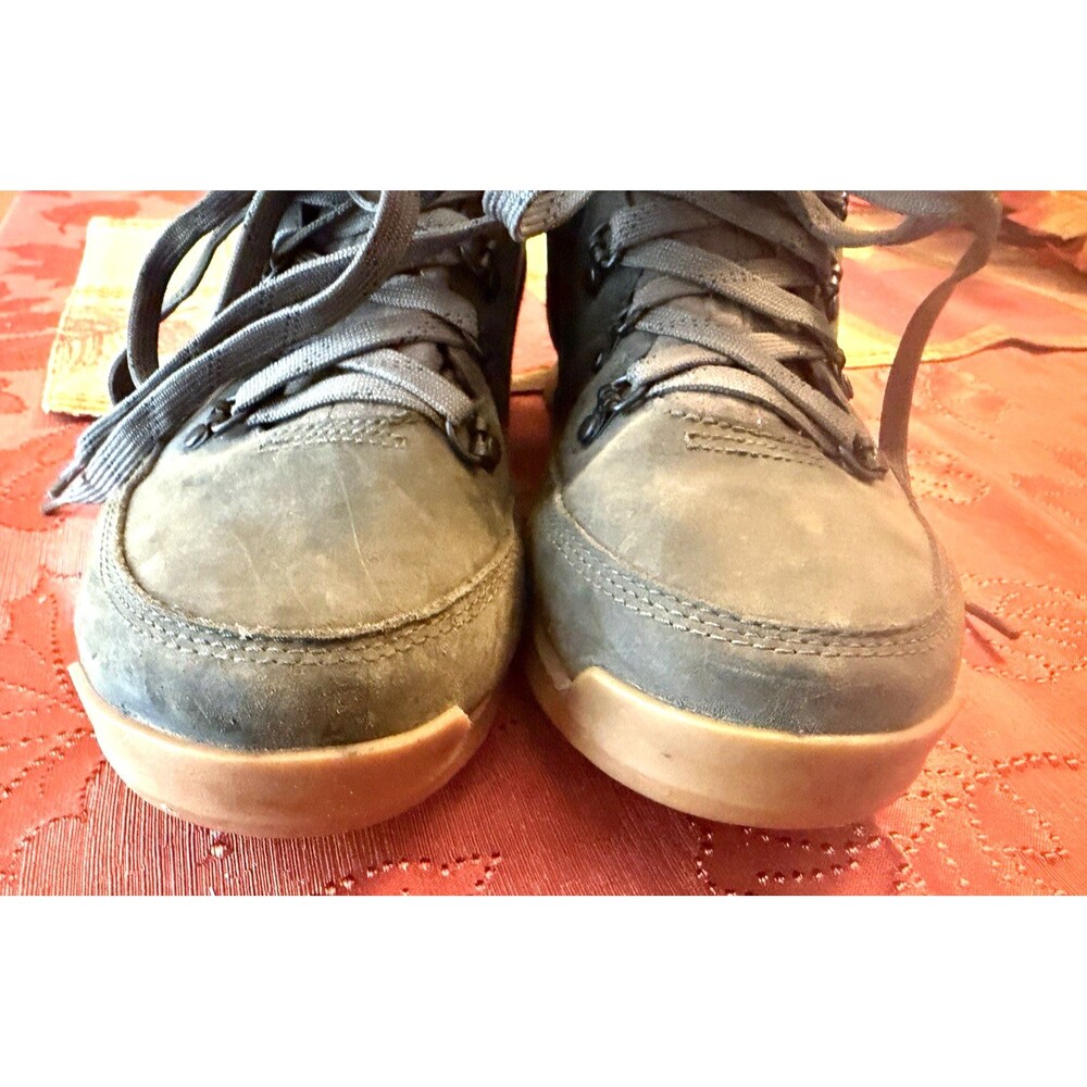 The North Face Back To Berkeley Redux Leather Hiking Boots Mens 10 Army Grn Camo - Picture 4 of 9
